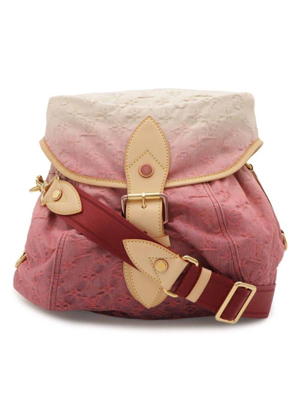 Louis Vuitton Monogram Denim Sunshine Shoulder Bag